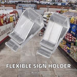 ที่วางป้ายแบบยืดหยุ่น ทนทาน รุ่น FA03 แบรนด์สั่งทำได้ สำหรับโปรโมชั่นซูเปอร์มาร์เก็ต ร้านค้าปลีก และอุปกรณ์คลังสินค้า - Product Image 2