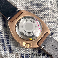 Montres automatiques de plongée pour hommes en acier inoxydable au design luxueux, résistantes à l'eau 30 ATM