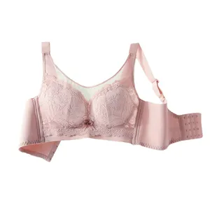 Vente en gros soutien-gorge à bandoulière élastique pour femmes ensemble de soutien-gorge pour belle poitrine pour femmes sexy confortable soutien-gorge d'allaitement de maternité