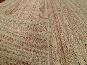Alfombra de Estilo Bohemio de 2x3 Pies, Alfombras de Ratán de 3 Pies, Tatami, Alfombra a Rayas, Alfombra Cuadrada Beige de 8x8, Alfombra Redonda Verde de 8x10, Alfombra de Granja - Product Image 5