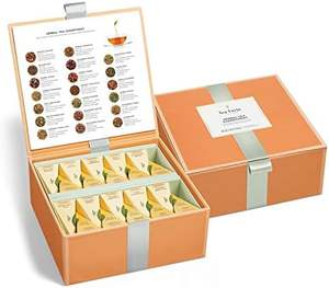 Фабрика OEM, чайный пакетик, органические фруктовые травы и цветочные чаи, подарочный набор, сэмплер, упакованные в 10 штук, Упакованные вручную пакеты для заварки пирамид - Product Image 5