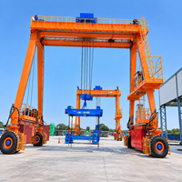 Pont roulant à double poutre de 1 à 20 tonnes avec palan à double vitesse et rail de levage sans rail pour ligne d'assemblage