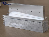 Plaque de refroidissement en cuivre/aluminium percée sur mesure 60*240*15mm, dissipateur thermique à montage en surface pour refroidisseur de CPU, semi-conducteur