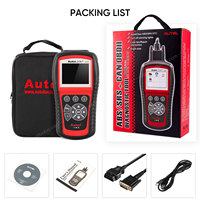 Autel AutoLink AL619 Scanner OBD2 de voiture ABS SRS Airbag Voyant d'avertissement Outil de diagnostic Lecteur de code Mise à niveau de l'autel ML519 ML619