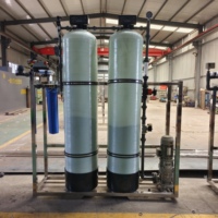 Nouvelle Station de Purification d'Eau de Forage par Osmose Inverse 500L/H pour Ressources d'Irrigation, Système Durable en PRV