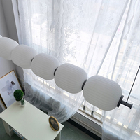 Lustre suspendu LED moderne et simple en aluminium doré et noir, style Wabi-Sabi, pour table à manger
