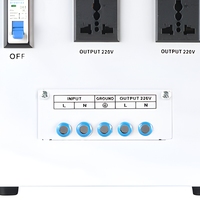 Nouveau régulateur de tension intelligent monophasé 3000VA entièrement automatique SVC TND Cuivre 50Hz