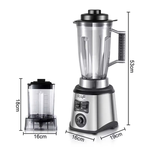 Nueva Licuadora de Acero Inoxidable de 1.5L, Licuadora para Batidos, Trituradora de Hielo, Licuadora para Leche de Soya, 6 Cuchillas, Licuadora Eléctrica para Batidos, Exprimidor - Product Image 3