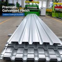 Plaque de plancher ouverte en acier Zhenpeng YX76-305-915 pour charpente industrielle multi-niveaux
