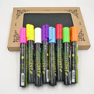 Flysea akrilik boya kalemler su bazlı seramik cam ayna için 18 renkler resim kalemi
