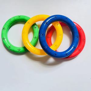Anneaux de gymnastique en plastique Xinchuan 151820, anneaux colorés pour enfants, équipement d'entraînement sensoriel - Product Image 2