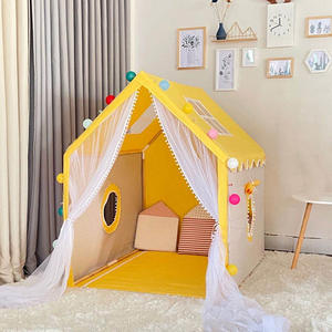 Tente de jeu pour enfants en maille ventilée, intérieure et extérieure, adorable maison de jeu pour garçon et fille - Product Image 6