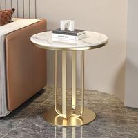 Ensemble de tables basses modernes de luxe, design en dalle de quartz, rangement mobile, écologique, salon, canapé, appartement