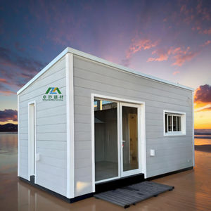 Maisons préfabriquées à énergie solaire à bas <span class=keywords><strong>prix</strong></span>, étanches, structure en acier modulaire, kit de maisons, appartements, résidences, chambres, bureaux, villas - Product Image 1