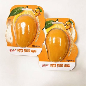 Bonbons gélifiés en gros aux saveurs de fruits, 65% de jus, bonbons pelables saveur pêche citron originale - Product Image 3