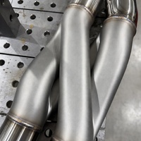 Tubo de Escape Central de Acero Inoxidable 304 de Igual Longitud con Tubo en Z para BMW M3 G80 M4 G82 G83 S58 3.0T 2021-2025