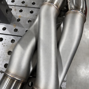 ท่อไอเสียกลางสแตนเลส 304 ความยาวเท่ากัน พร้อมท่อ Z สำหรับ BMW M3 G80 M4 G82 G83 S58 3.0T ปี 2021-2025 - Product Image 3