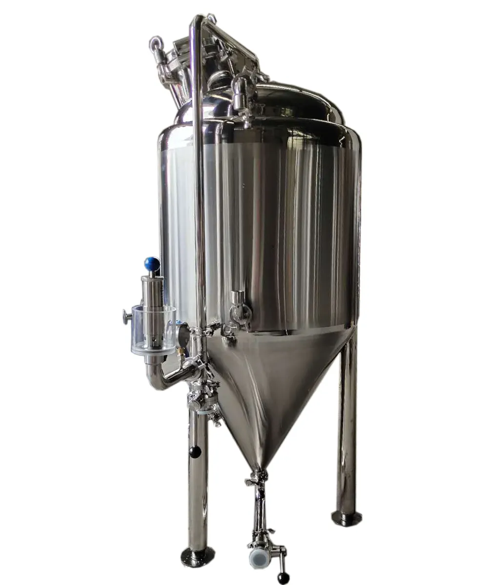 100L 200L 300L birra conico in acciaio inox fermentatore per la casa birra birra fermentatore