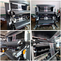 Machine d'impression flexographique de type Gear Stack certifiée CE, 50 m/min, pour papier kraft, plastique PP/PE/PVC/PET