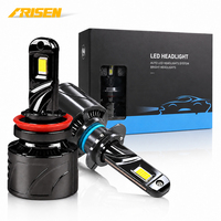 Système d'éclairage automobile 12V 140W 50000LM 6000K IP68 Canbus H1 H3 H4 H11 9005 9006 H7 Phares LED de voiture Luces LED Auto Head Lights