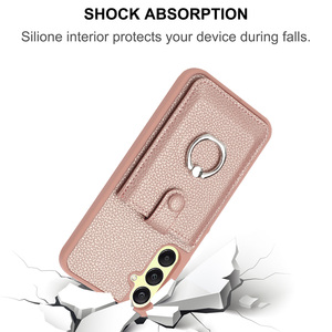 Flip portafoglio in pelle cassa del telefono per <span class=keywords><strong>Samsung</strong></span> A15 A25 A35 A55 titolare della carta del telefono cellulare borse e custodie per <span class=keywords><strong>Samsung</strong></span> <span class=keywords><strong>A14</strong></span> A24 A34 A54 - Product Image 5