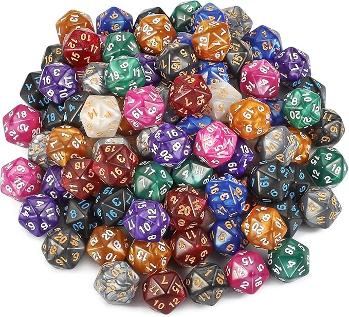D20 blanc