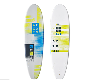 AZTROB CRUX <span class=keywords><strong>Planche</strong></span> <span class=keywords><strong>de</strong></span> <span class=keywords><strong>surf</strong></span> longue <span class=keywords><strong>en</strong></span> bois durable et haute résistance <span class=keywords><strong>de</strong></span> 7'0\" (21,5\") avec <span class=keywords><strong>mousse</strong></span> EPS, petit MOQ, avec leash et ailerons pour les eaux océaniques - Product Image 1