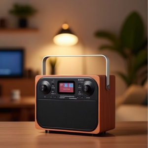 Radio Rt 197 Dab Legno e Nero 119197 - Product Image 3