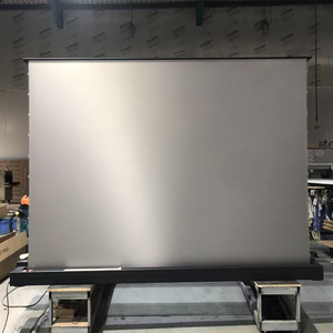 150 "PVC Fresnel étage Rising projecteur écran longue portée HD électrique lumière ambiante rejetant Portable Home cinéma affaires - Product Image 2