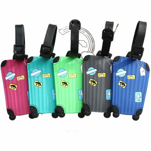 Étiquette nominative en silicone personnalisée pour valise d'enfant, étiquette nominative en silicone pour bagages d'étudiant, étiquette en silicone pour valise domestique – Fabrication Paisen - Product Image 4