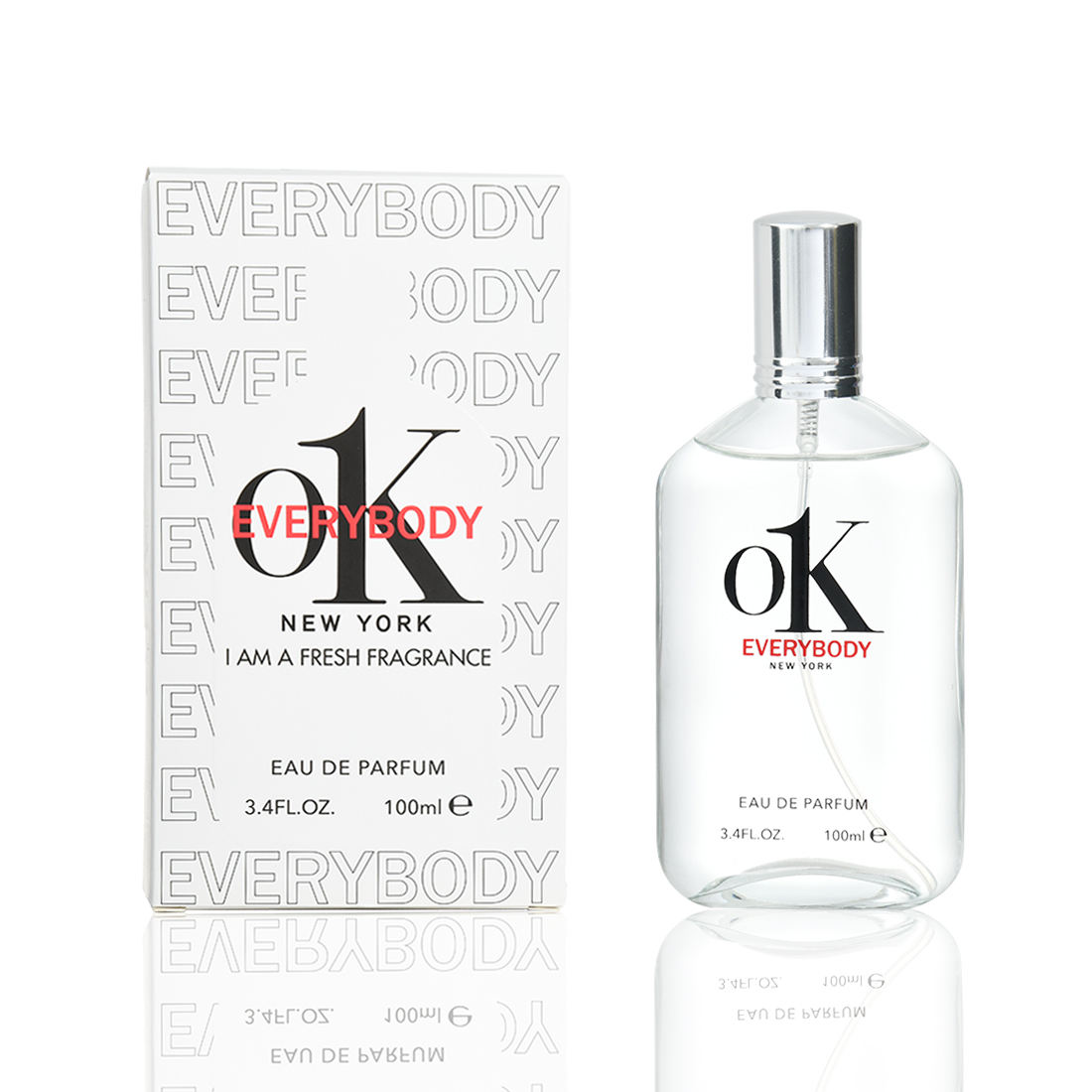 OK Everybody 100ml Long Lasting Aromatic Citrus Fragrance for Men