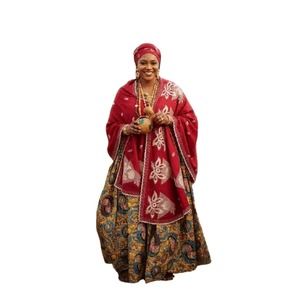 ผ้าคลุมไหล่ยาวลายดอกไม้ ผ้าโพลีเอสเตอร์ ดีไซน์สวย ขายส่ง ราคาถูก ขายดี สำหรับฤดูหนาว ระบายอากาศได้ดี นุ่มสบาย - Product Image 6