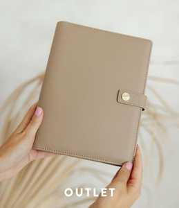 Premium B5 <strong>A4</strong> A5 A6 Custom logo Gift Pu Leather Baby Wedding Bride Padfolio Portfolio Organizer Budget 6 Ring Binder <strong>Planner</strong> - Product Image 5
