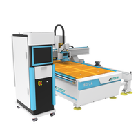 Routeur CNC UTECH 1325 4 axes avec caméra CCD et axe rotatif pour la découpe de bois et d'acrylique, idéal pour les panneaux publicitaires