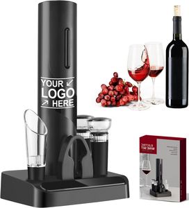 Ouvre-bouteille électrique automatique multifonctionnel USB rechargeable personnalisé avec logo – Offre spéciale ouvre-bouteille automatique - Product Image 1