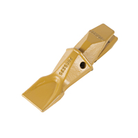 2085235 208-5235 DRS230 Dents de pénétration pour pelle rétrocaveuse avec adaptateur, en acier allié 48-52HRC, 1,6 kg