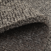 Tapis de lavage en PVC à boucles, tapis flexible en plastique à mailles métalliques pour la capture de l'or alluvionnaire et la séparation des minéraux