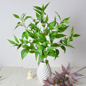 Feuilles d'eucalyptus artificielles Flower Delight, 30cm-100cm, fleurs décoratives en soie, décoration de la maison, lot multi-pièces - Product Image 1