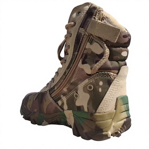 DSF42 Camouflage Tactical <b>Boots</b> Men Lace Up High Top Outdoor All Seasons Breathable <b>Hiking</b> Shoes - Product Image 5