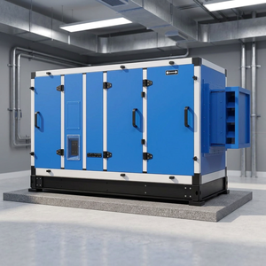 Système d'unité de traitement d'air modulaire pour salle mécanique moderne, équipement de ventilation et de climatisation industrielle - Product Image 1