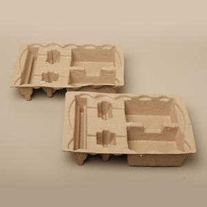 Appareils électroménagers audio biodégradables respectueux de l'environnement personnalisés doublés de plateaux de protection pour la pulpe d'emballage - Product Image 2