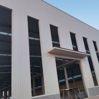 Estructura de Acero Galvanizado para Almacenes Modernos de Alta Resistencia, Pilares Tipo H, Paneles EPS/PU, Garantía de 5 Años, Prefabricada y Personalizada