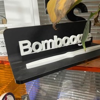 Blocs d'affichage de logo en acrylique personnalisés, lettres transparentes, signalétique moderne pour entreprise, logo sur pied, surface polie, sur mesure