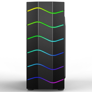 Piezas de ordenador Panel acrílico <span class=keywords><strong>Torre</strong></span> <span class=keywords><strong>completa</strong></span> ATX gabinete <span class=keywords><strong>PC</strong></span> Chasis caso - Product Image 5