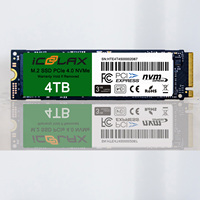 SSD Gaming untuk PS5 Hard drive PCIE 4.0 NVME SSD, aksesori komputer Laptop Internal SATA ABS 512GB 1TB 2TB 4TB M2 Ssd 3 tahun