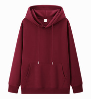Hoodie Pullover dengan Logo Kustom, Sweatshirt Berkerudung Katun Murni untuk Pria, Streetwear Kasual Musim Dingin