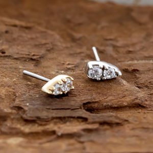 Aurien, Gran Oferta, Anillo de Nariz Pequeño de Oro Sólido de 14K, Sin Rosca, con Zirconia Cúbica, para Labret, Hélix, Cartílago, Joyería Fina para Piercing Corporal - Product Image 6