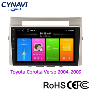 Estéreo para Auto Android con Pantalla Táctil de 9 Pulgadas, WiFi, CarPlay, GPS, <span class=keywords><strong>OBD2</strong></span>, Mirror Link, DVR, USB, 1 Año de Garantía para Corolla <span class=keywords><strong>Verso</strong></span> 2004-2009 - Product Image 2