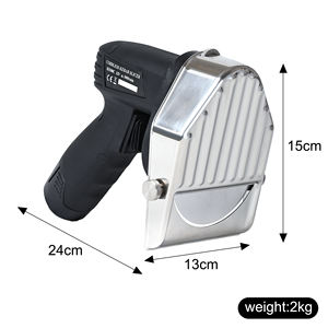 Cuchillo Eléctrico Recargable para Cortar Doner Kebab, Cuchilla de Acero Inoxidable, Ajustable de 0-8 mm, 80 W, Cuchilla de 100 mm - Product Image 3