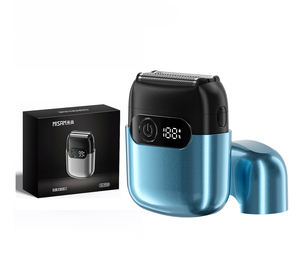 Mini rasoir électrique portable rechargeable étanche IPX7 à triple lame en plastique, prix usine Misam, pour hommes - Product Image 1